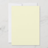 Invitation Mariage Botanique Radiant Vert Mousse (Dos)