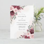 Invitation Mariage Botanique Statutaire de Bourgogne (Debout devant)