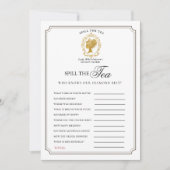 Invitation Mariage Bridgerton (Devant)