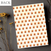 Invitation Mariage brûlé orangé fleurs d'automne abeille