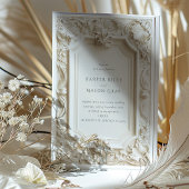 Invitation Mariage cadre d'élégance baroque