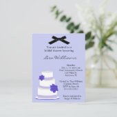Invitation Mariage Cake Bridal Shower (Debout devant)