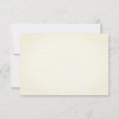 Invitation Mariage campagnard patiné Grange Merci Note (Dos)