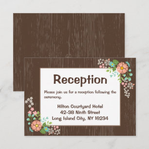 Invitation Mariage Campagnard Pot Mason Cœurs Tanné Réception