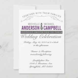 Invitation Mariage campagnard russe