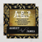 Invitation Mariage campagnard russe (Devant / Derrière)