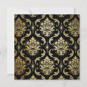 Invitation Mariage campagnard russe (Dos)