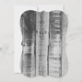 Invitation Mariage campagnard Rustique Boots Cowboy (Dos)