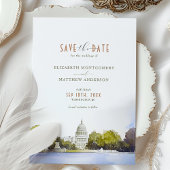 Invitation Mariage Capitol de Washington D.C. Enregistrer la 