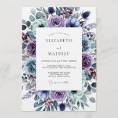 Invitation Mariage Caprice Floral de Prunier (Devant)