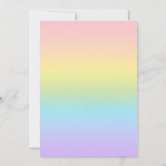 Invitation Mariage cardiaque Black et Gold Iridescente (Dos)