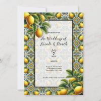 Mariage carrelage méditerranéen Capri jaune bleu c