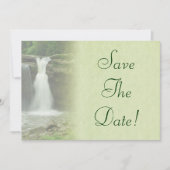 Invitation Mariage cascade Enregistrer la date (Devant)