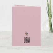Invitation Mariage catholique de la Sainte Eucharistie (Dos)