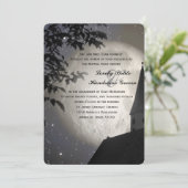 Invitation Mariage catholique de l'église de la Night Moon Co (Debout devant)