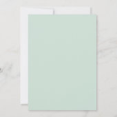 Invitation Mariage Celadon Pervenche Wisteria (Dos)