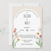 Invitation Mariage Célébrer Dans Le Style (Devant)