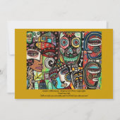 Invitation Mariage - Célébrer la vie Couple Mexicain (Dos)