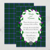 Invitation Mariage celtique de Douglas (Devant / Derrière)