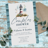 Invitation Mariage Cérémonie de fiançailles Phare de l'océan