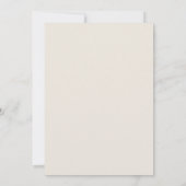 Invitation Mariage Champagne Eucalyptus Feuillage Violet (Dos)