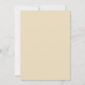 Invitation Mariage Champagne Eucalyptus Hydrangea Ciel (Dos)