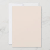 Invitation Mariage Champagne Eucalyptus Mousse de Mer (Dos)