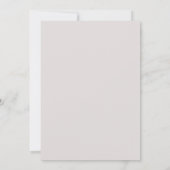 Invitation Mariage Champagne Feuillage Pampas Eucalyptus (Dos)