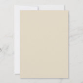 Invitation Mariage Champagne Menthe Feuillage Eucalyptus (Dos)