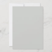 Invitation Mariage Champagne Petal Silver (Dos)