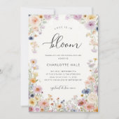 Invitation Mariage Champêtre à l'Aquarelle (Devant)