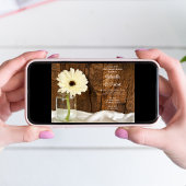 Invitation Mariage champêtre : buffet du lendemain de mariage