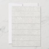 Invitation Mariage Champêtre Fleurs Bordeaux et Citrouille Bl (Dos)