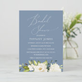 Invitation Mariage Champêtre Floral (Debout devant)