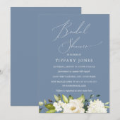 Invitation Mariage Champêtre Floral (Devant / Derrière)