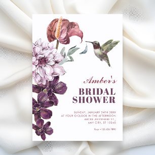 Invitation Mariage champêtre floral