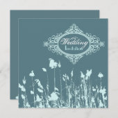 Invitation mariage champêtre occidental rustique en plein air (Devant / Derrière)