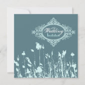 Invitation mariage champêtre occidental rustique en plein air (Devant)