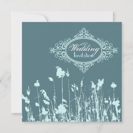 Invitation mariage champêtre occidental rustique en plein air (Devant)