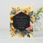 Invitation Mariage Charbon de Souci Humeur (Debout devant)