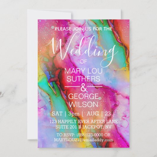 Invitation Mariage Chem 7 (Devant)