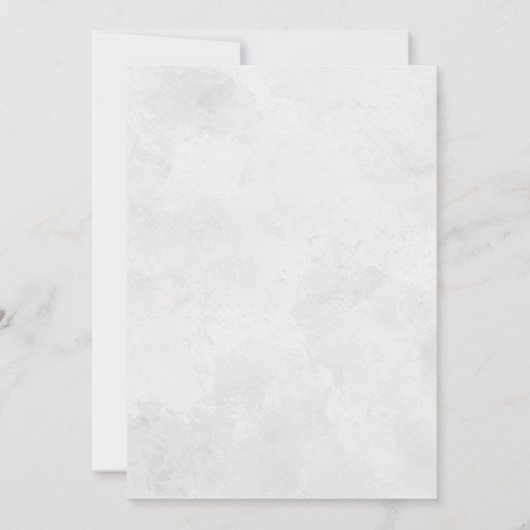 Invitation Mariage chrétien bleu foncé rose pâle (Dos)