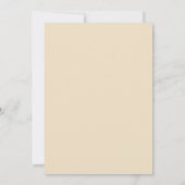 Invitation Mariage Citron Champagne Doux Eucalyptus (Dos)