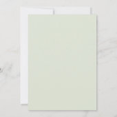 Invitation Mariage Citron Eucalyptus Citrus Rose (Dos)