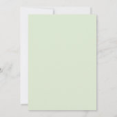Invitation Mariage Citron Feuillage Eucalyptus (Dos)