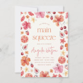 Invitation Mariage Citron Principal Fête de Mariée (Devant)