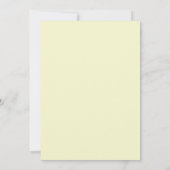 Invitation Mariage Citron Rouge Eucalyptus (Dos)