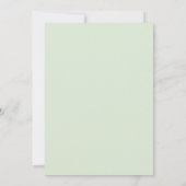 Invitation Mariage Citron Sage Eucalyptus (Dos)