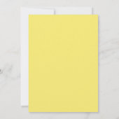 Invitation Mariage Citron Tropical Palmier Eucalyptus (Dos)