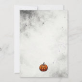 Invitation Mariage Citrouille d'amour (Dos)